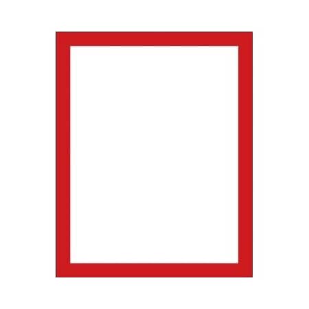 Accuform QUICKPOCKET DOCUMENT HOLDER 11 78 in  DTH215RD DTH215RD